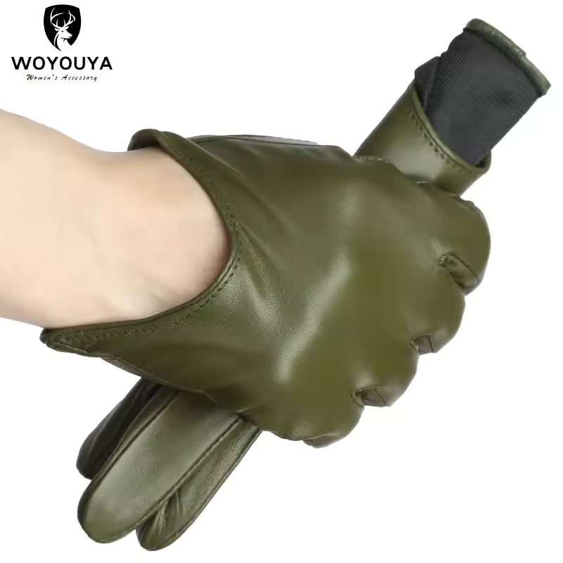 Fashion color Apparel Accessories women's leather gloves,comfortable short Women mitten,warm winter gloves women-2001 - Image 7