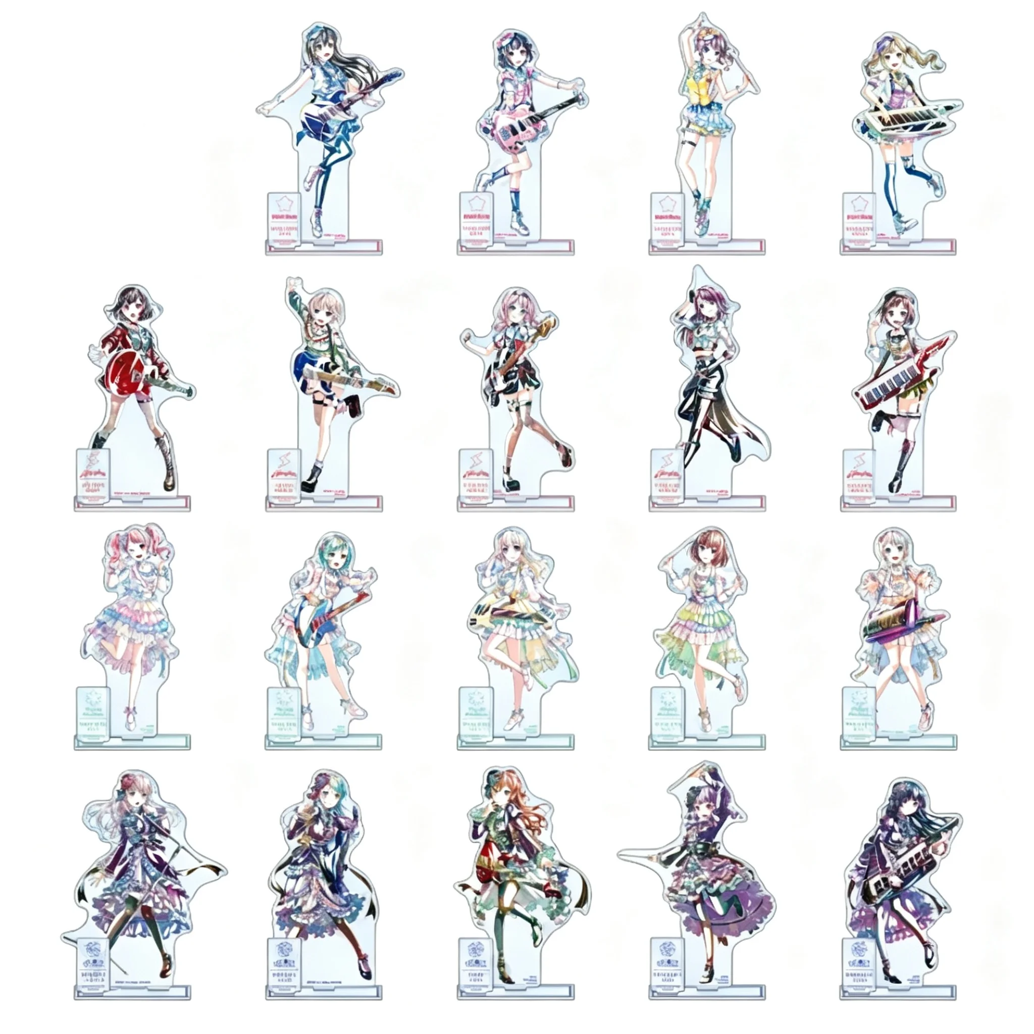 Multimedia Planning BanG Dream!  Yamabuki Saaya MASKING Acrylic Stand Model Plate Keychains Bedroom Decoration 15cm