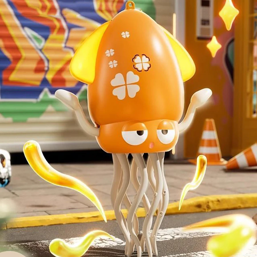 Juguete de pulpo para gatear bailando, mascota electrónica de dibujos animados, interactivo, inducción automática, evitación de obstáculos, regalo educativo con música