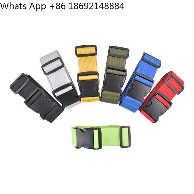 Color suitcase straps, one-word packing tools, trolley suitcase checked bundling, reinforced bundling straps