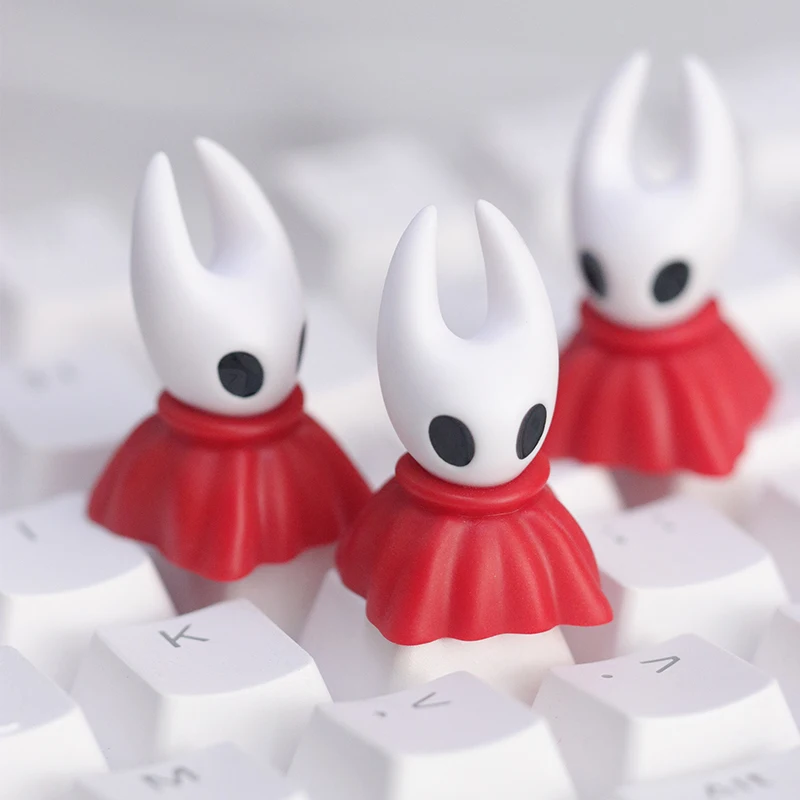 Hollow Knight Silksong Game Keycap Single Personalized Hornet Creative Keycap Handmade 3D Resin ESC Key DIY Mechanical Keyboard