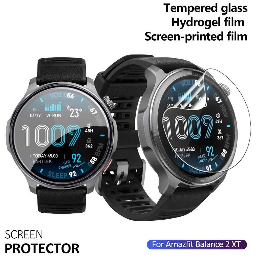 HOBBIT Tempered Glass Hydrogel Film FOR Amazfit Balance 2 XT