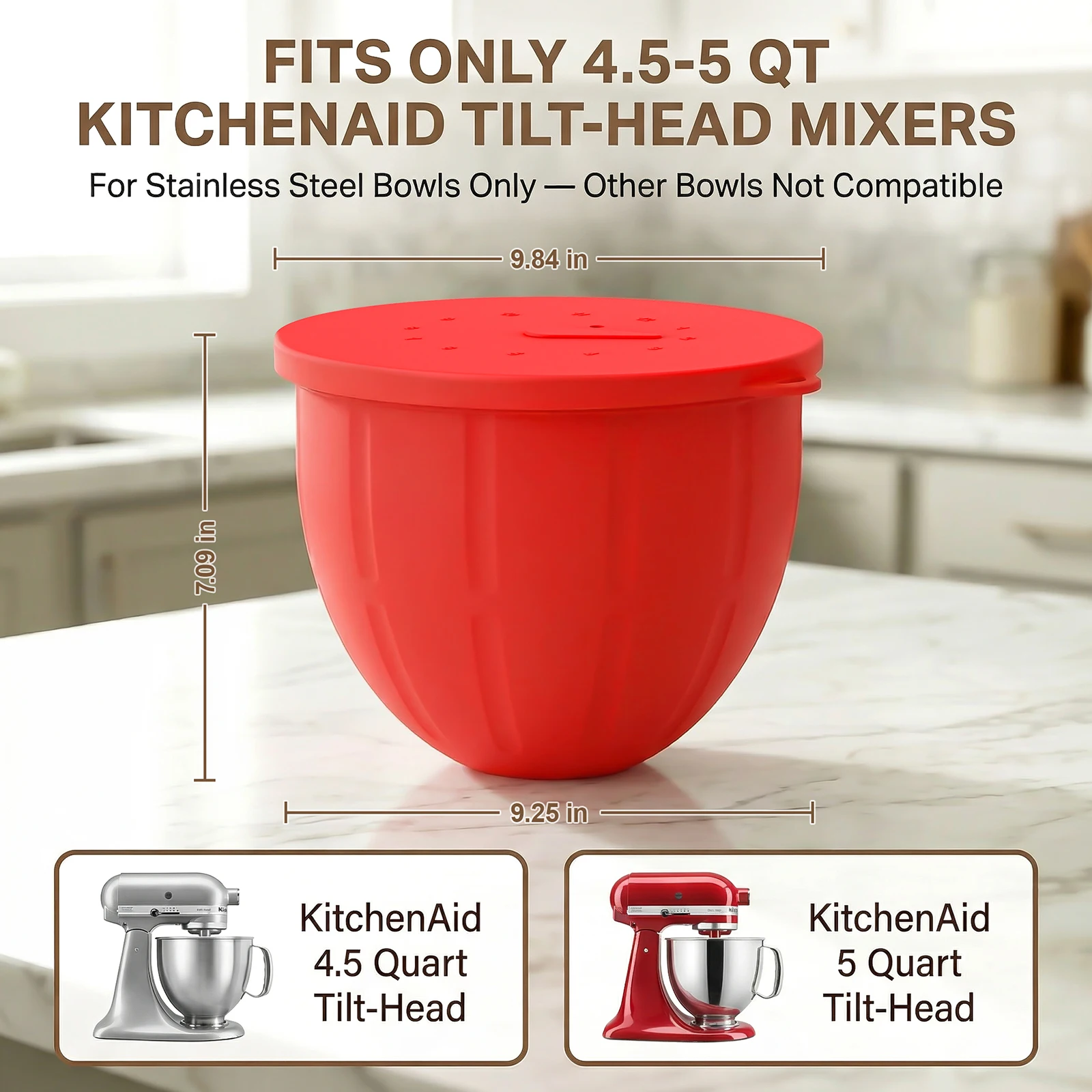 Silicone Mixer Bowl Liners 5