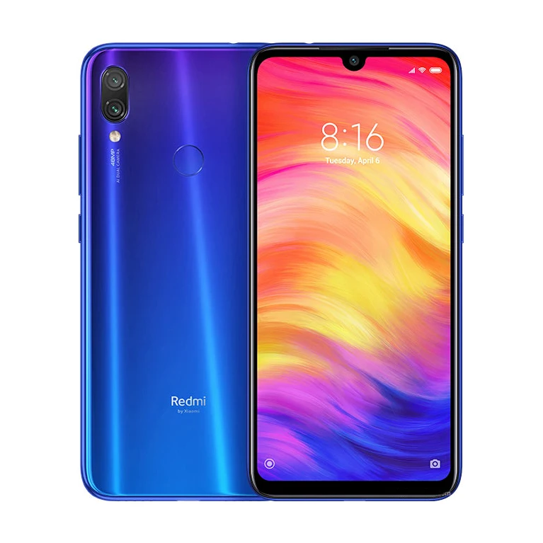 Original Xiaomi Redmi Note 7 / 7 PRO Smartphone 4G/6G 64G/128G Snapdragon 660AIE Android Mobile Phone 48.0MP+5.0MP Rear Camera