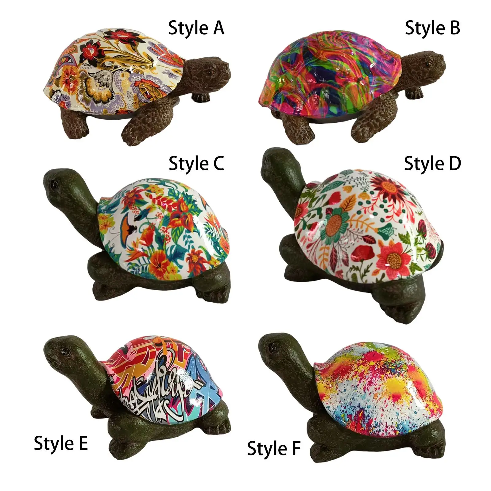 

Turtle Outdoor Decor Creative Art Tortoise Figurine Turtle Lawn Ornaments Garden