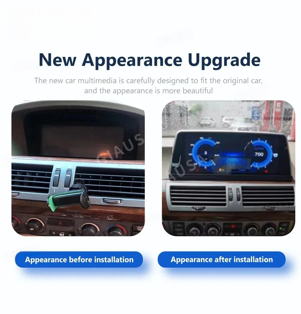 

12.3" Screen Android 14 Car Radio For BMW 7 Series E65 E66 2005-2009 GPS Auto Audio Video Multimedia Carplay Stereo Head Unit