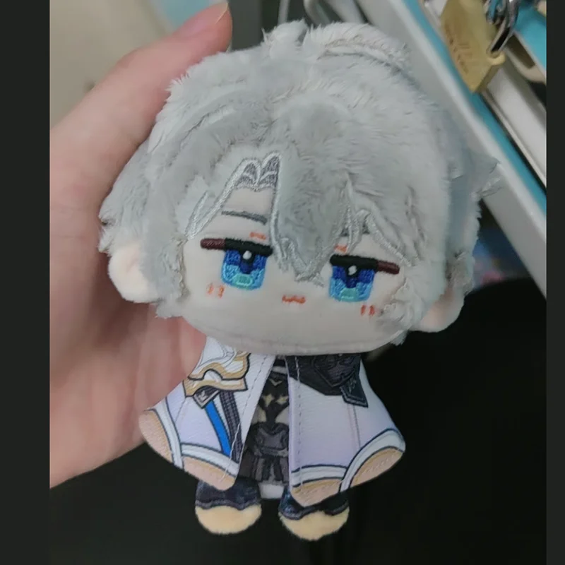 Jeu Honkai Star Rail Mydei poupées en peluche porte-clés Mini 12 cm sac à dos pendentif poupées en peluche Anaxagoras jouets en peluche Fans de cadeaux de noël