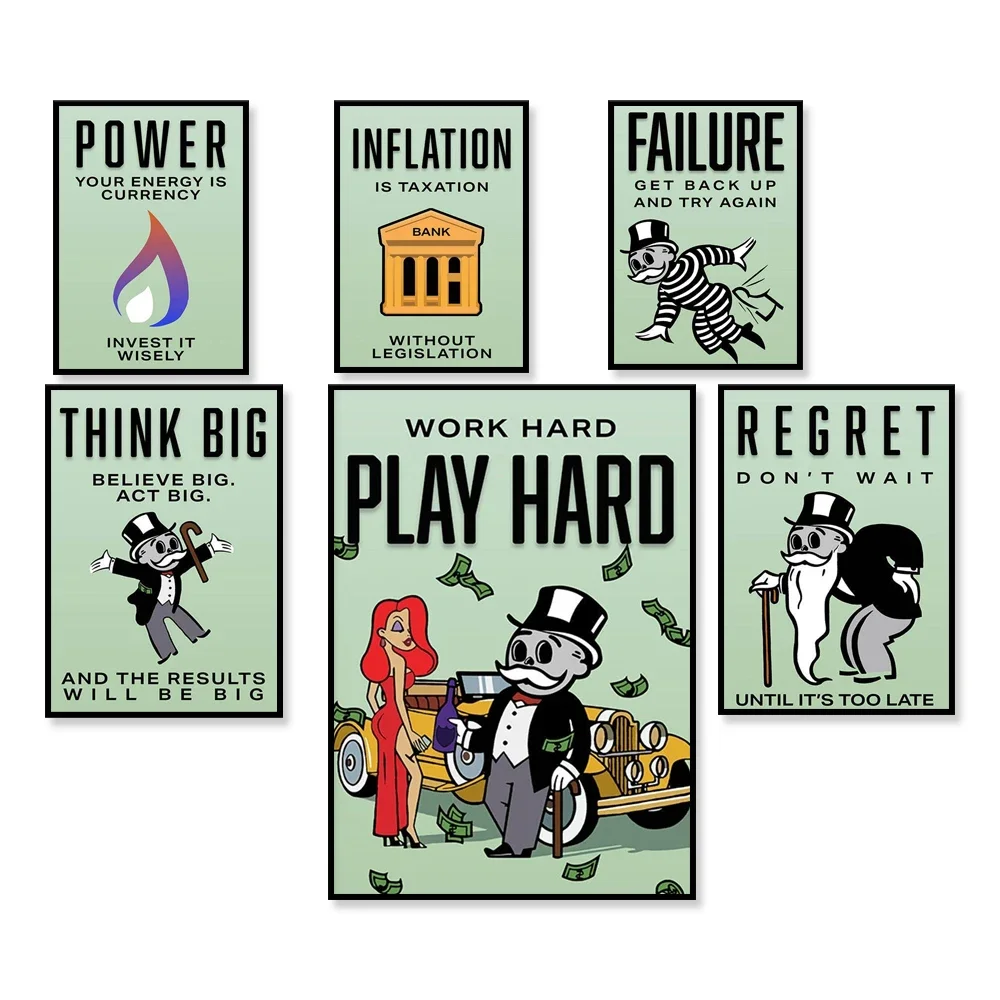 

Spread Positivity Poster |Hard Work Pays Off Poster | Invest Wisely Poster | Motivational Art Print | Inspirational Wall Art