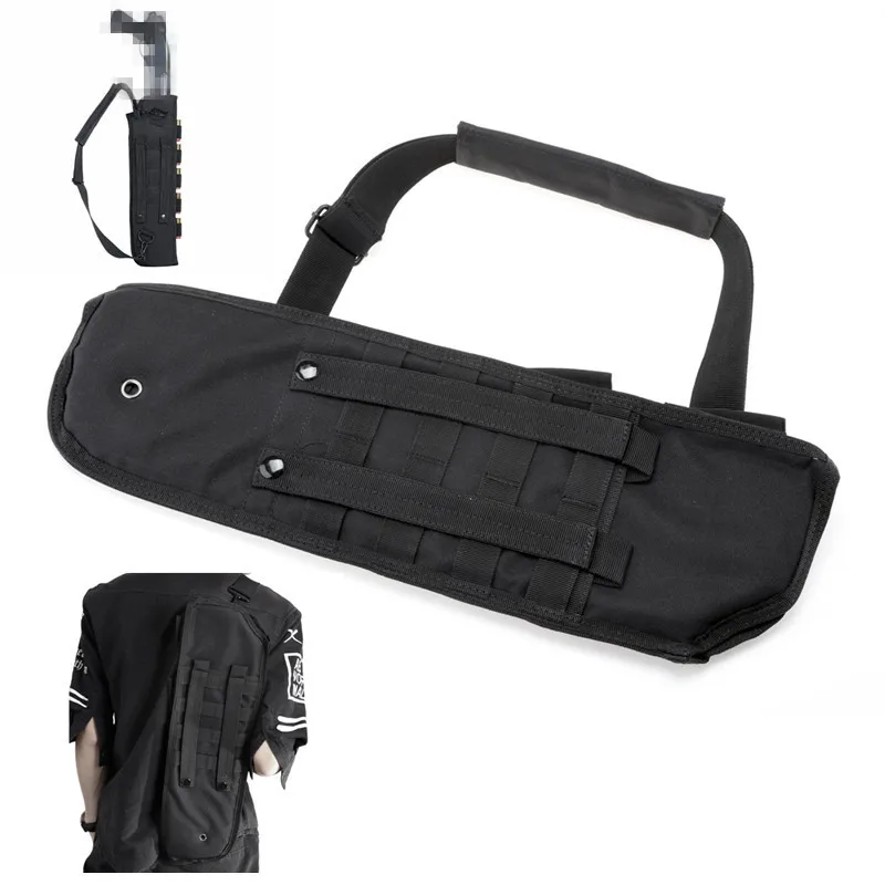 Tactical Rifle Gun Bag Military Shotgun Handbag Scabbard with Shoulder Handbag for Hunting Camping Outdoor Weapon Gun Bag