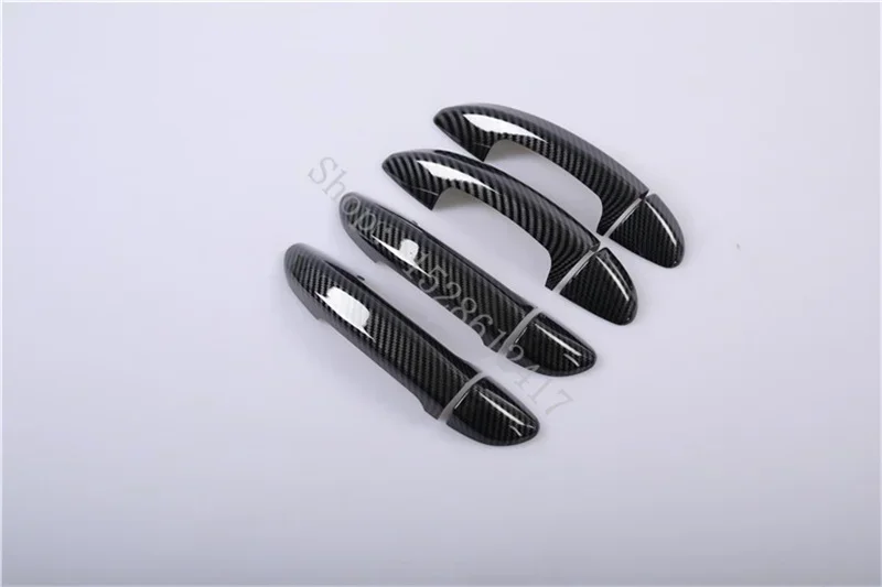 Car Accessories For VW Volkswagen Passat CC b6 b7 3c b7.5 7.5 sedan Varian ABS Chrome Carbon Fiber Car Door Handle Cover Trim