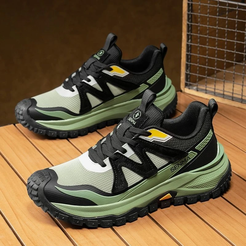 

Профессиональные мужские горные кроссовки, противоскользящие кроссовки, мужские треккинговые амортизирующие походные уличные туфли, мужская обувь