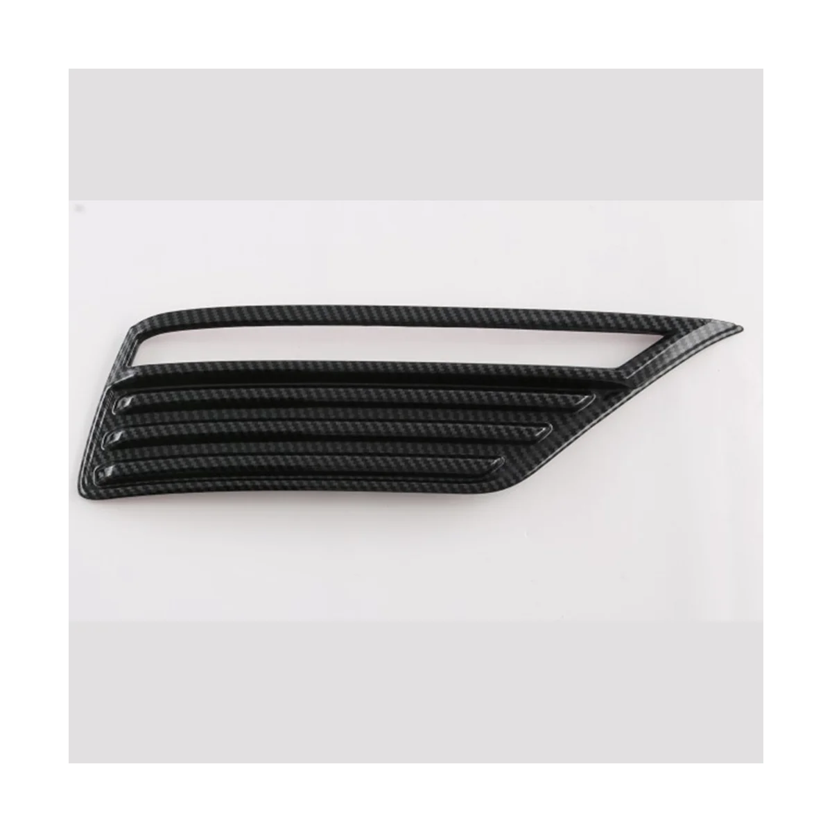 Car Carbon Fiber Style Rear Fog Light Frame Protection Lamp Cover Trim for Toyota Land Cruiser LC300 2022 2023