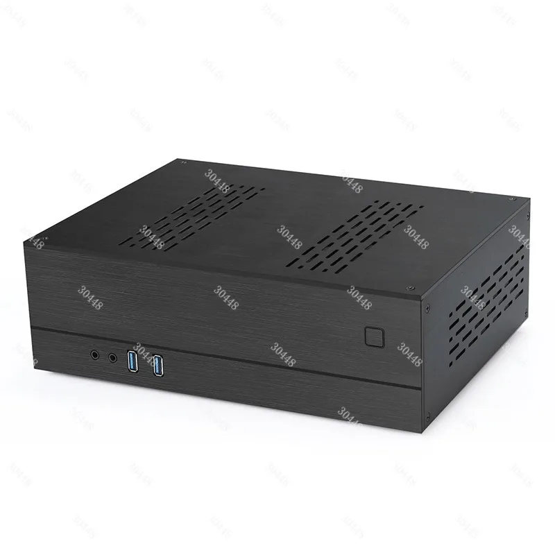 Xqbox a02 horizontal aluminum chassis htpc case half-height graphics card chassis