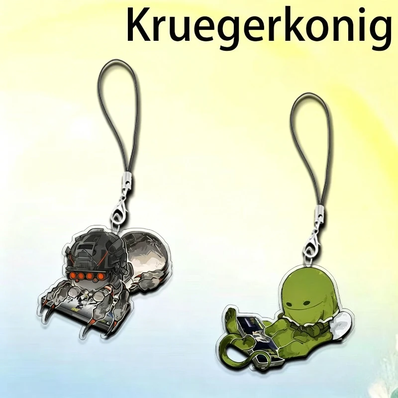 

Acrylic Call of Duty COD Konig Keegan Phone Keychain Charm Accessories Anime Figures Acrylic Key Chain for Girl Birthday Gift
