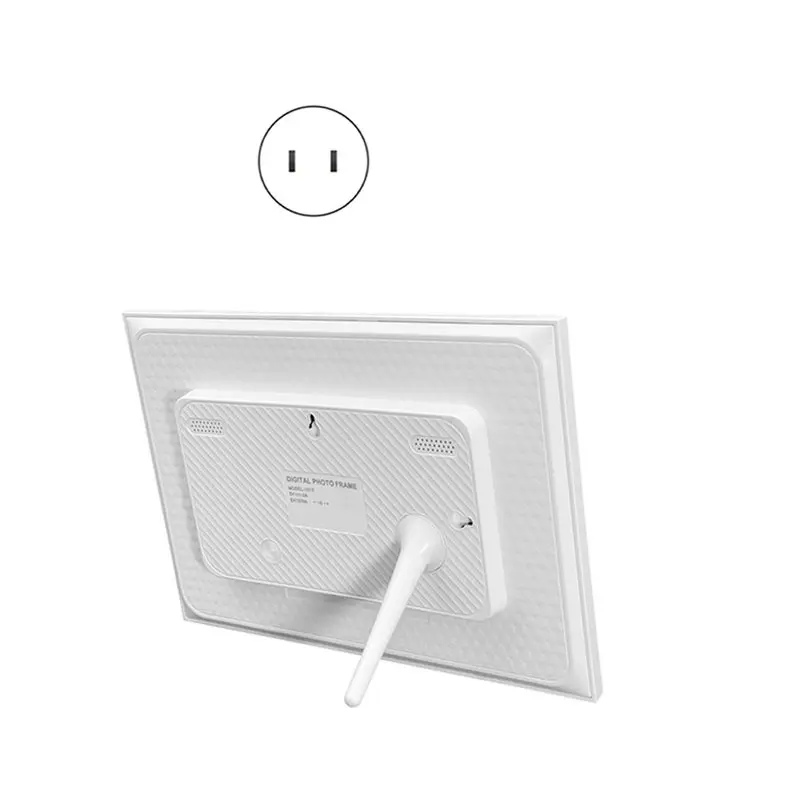 ABZZ-إطار صورة رقمي 10 بوصة عالي الدقة IPS شاشة عرض كاملة عرض الصور على مدار الساعة مشغل فيديو بدقة 1280X800