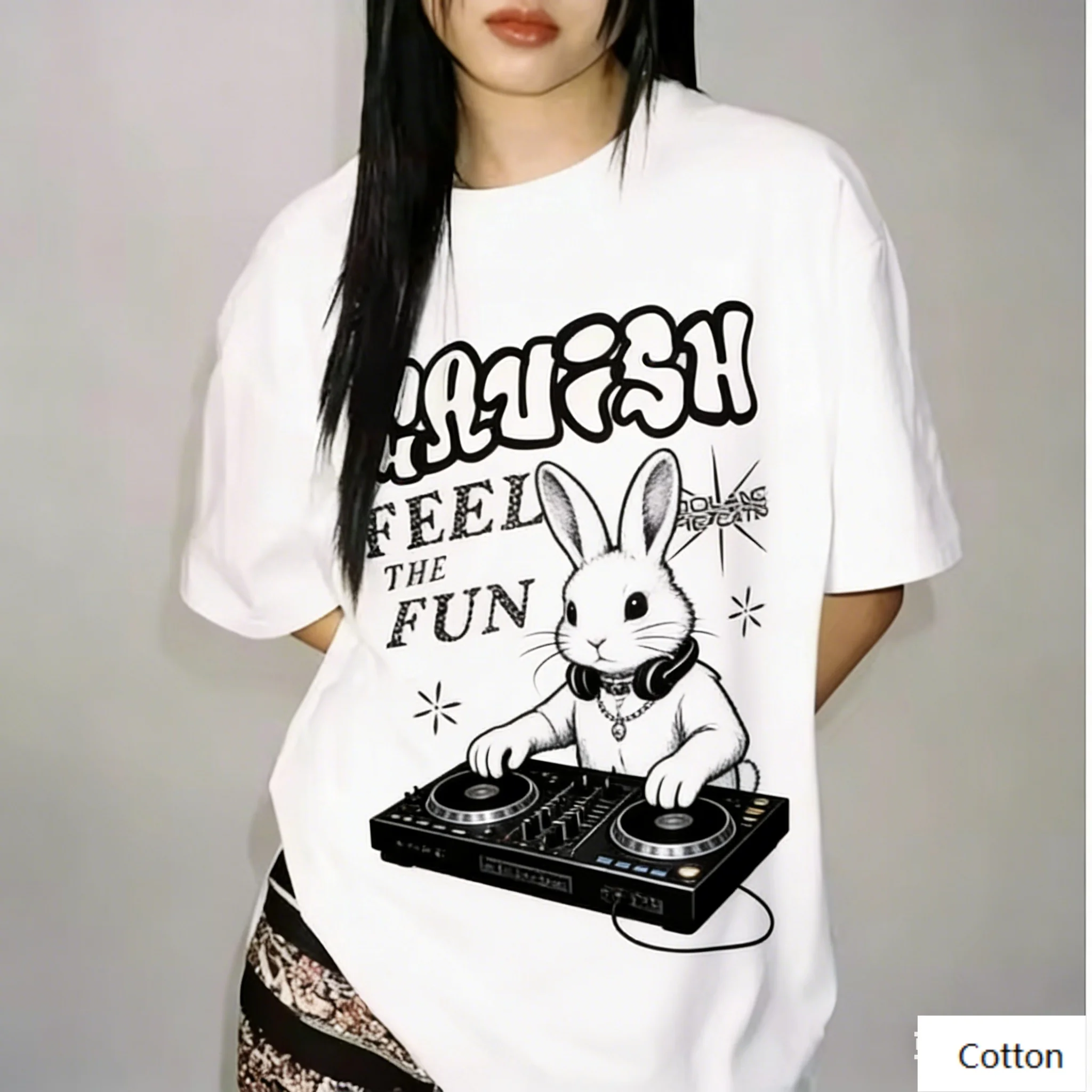 Cool Bunny Dj Print…