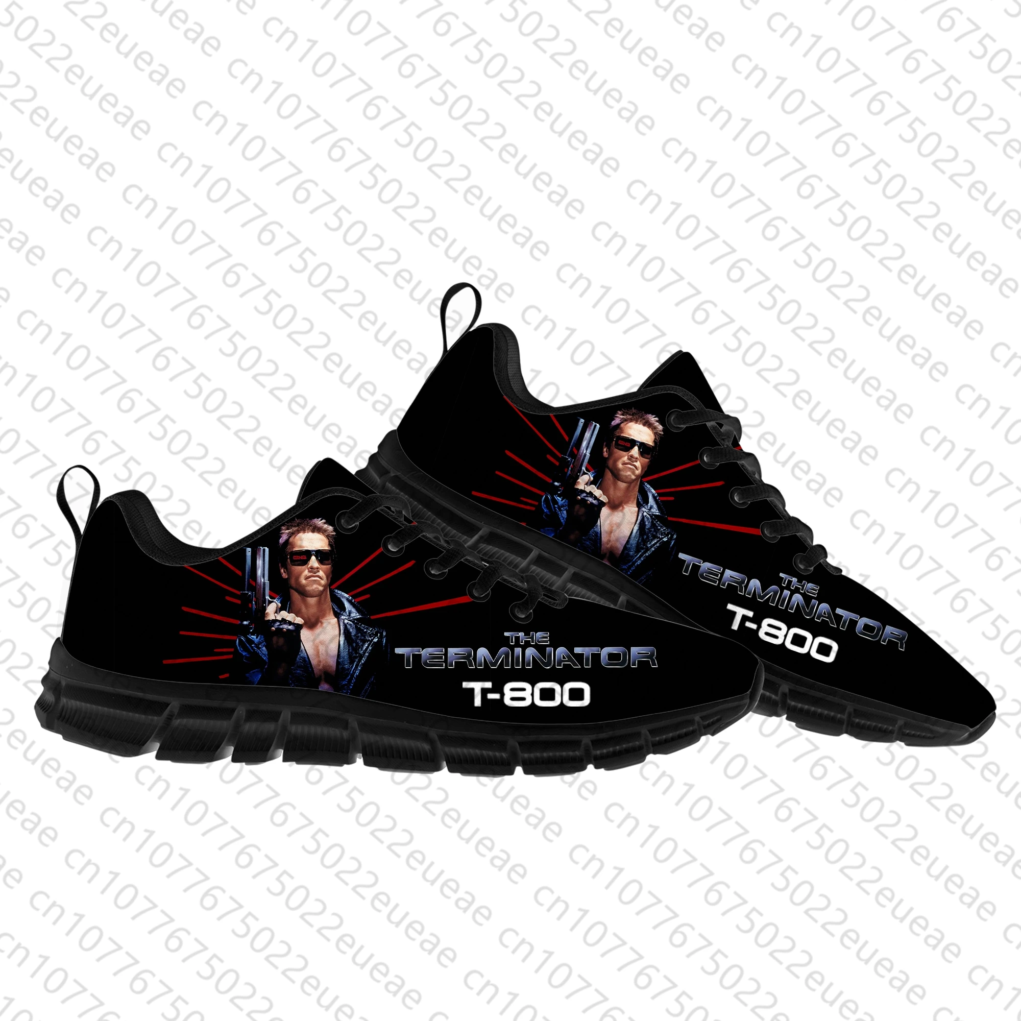 Zapatos deportivos de película Terminator para hombres, mujeres, adolescentes, niños, zapatillas de deporte para padres e hijos, zapatos de pareja personalizados DIY