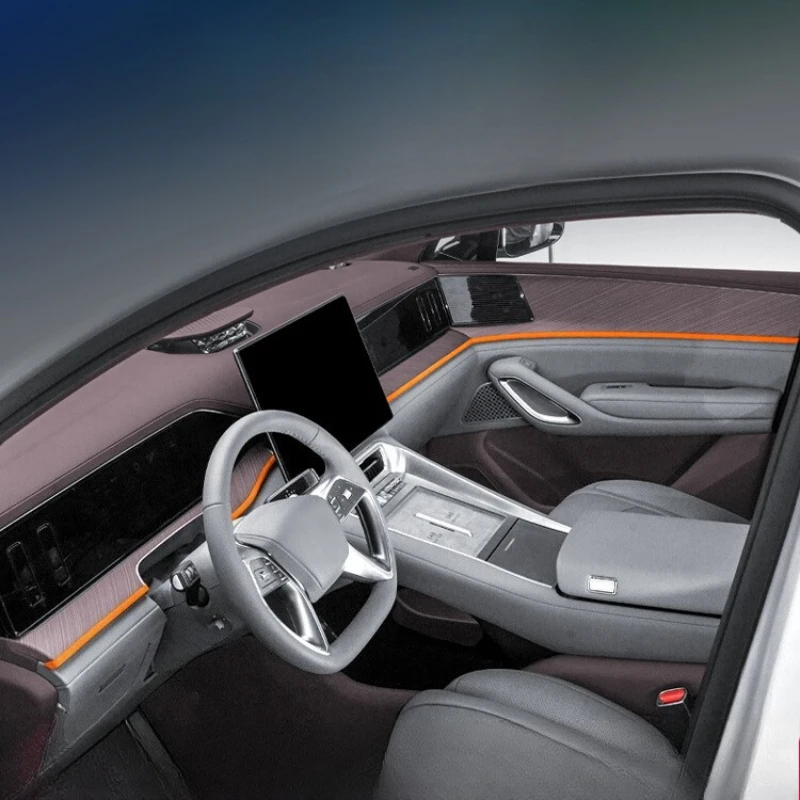 

For DENZA N9 2025 Modifying dashboard door decorative stickers automotive accessories