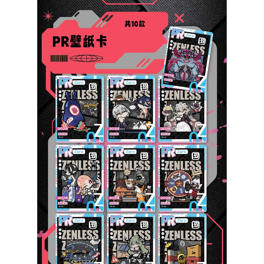 

Новейшие карты Chuangka Zenless Zone Zero 2M-01, карты с взрывом, карты с аниме-игровым персонажем, коллекционные карты, игрушки, подарки