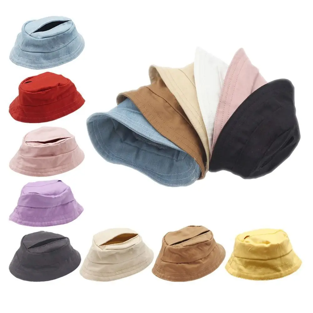 

For 17cm Labubu Fisherman Hat Handmade Miniature For 17cm Labubu Hats Replacement Accessories Doll Clothing Match Joint Doll