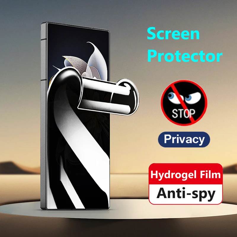 For ZTE nubia Z70 Z60 Z50 Ultra Leading Version Neo2 Neo 2 Z50 Z50S Anti Spy Hydrogel Film Full Cover Privacy Screen Protector