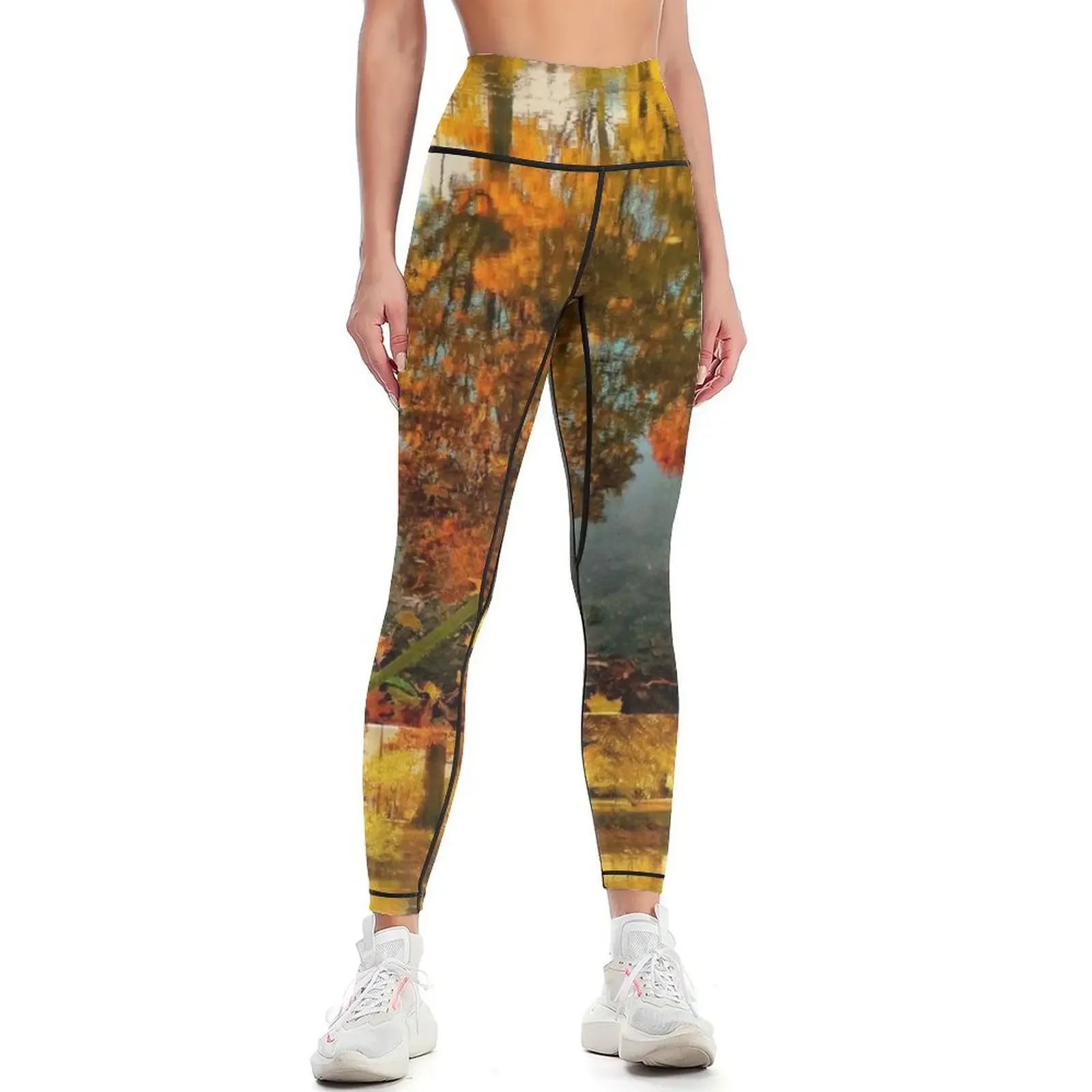 

Reflection of the fall Leggings Sports pants for Women's high waist Clothing fitness exercise clothing for Womens Leggings