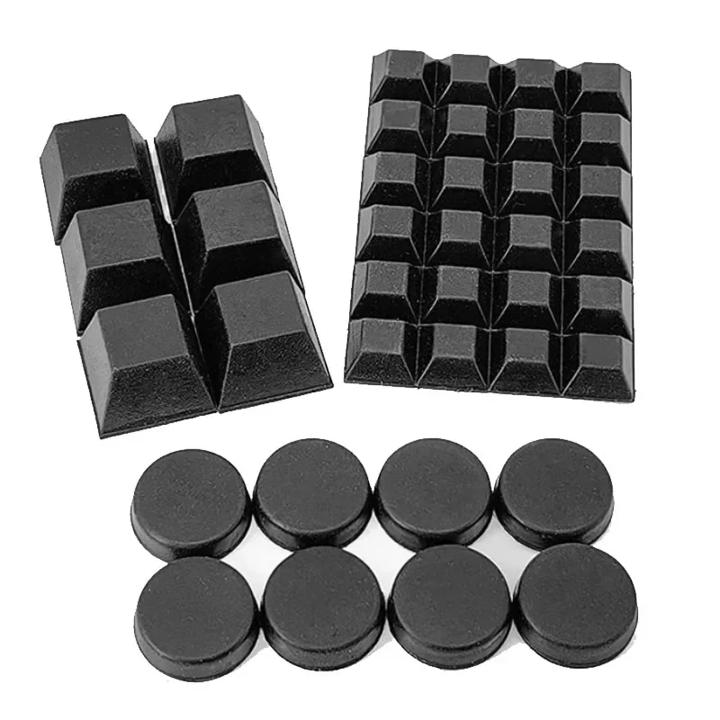 Self-Adhesive Rubber Feet Leg Pads Anti-Slip Shock Cupboard Drawer Cabinet Furniture Buffer Pad image 4