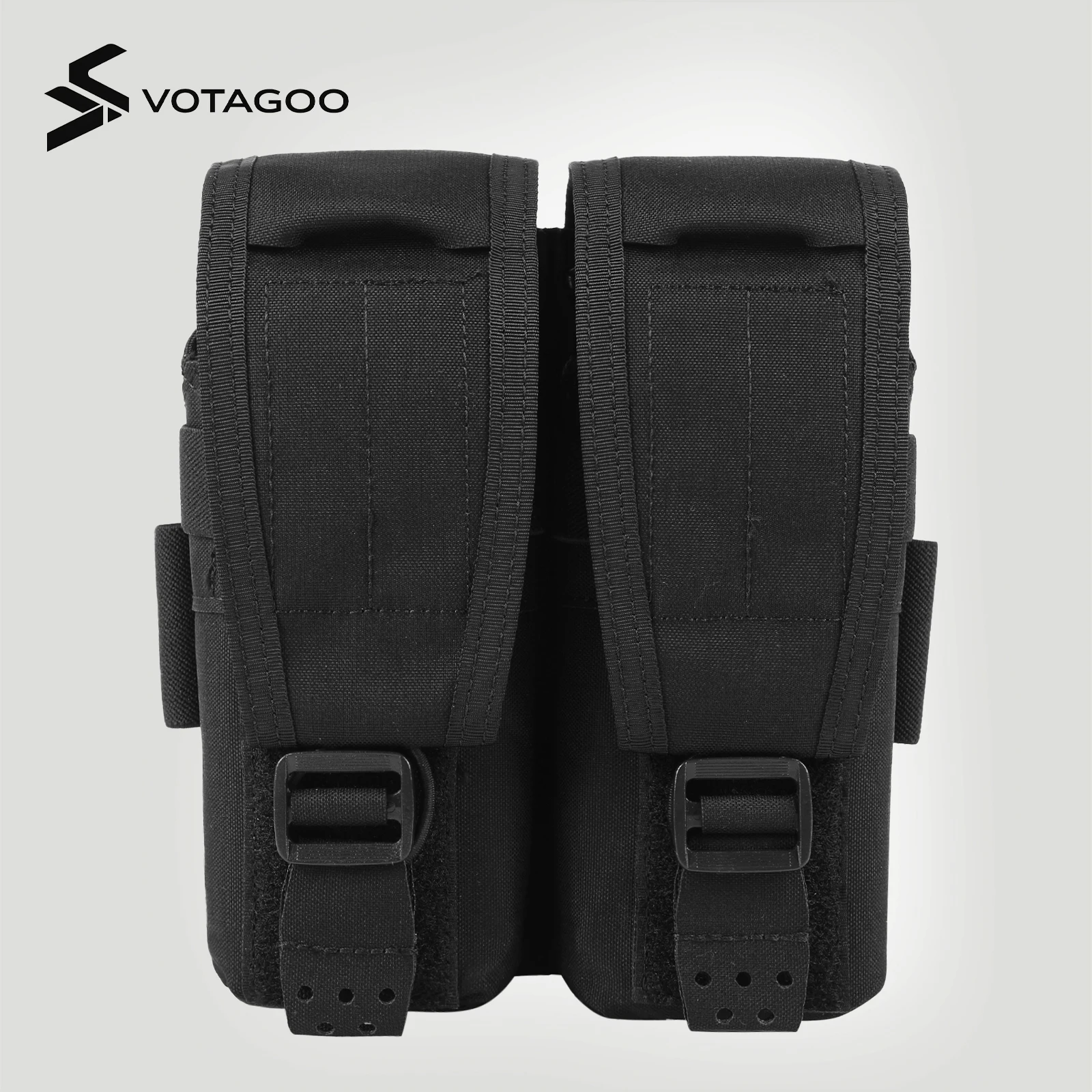VOTAGOO AK Magazintasche Dual Molle Taktische Magazintasche für Outdoor Airsoft Jagd Schießweste Träger – Detail 1