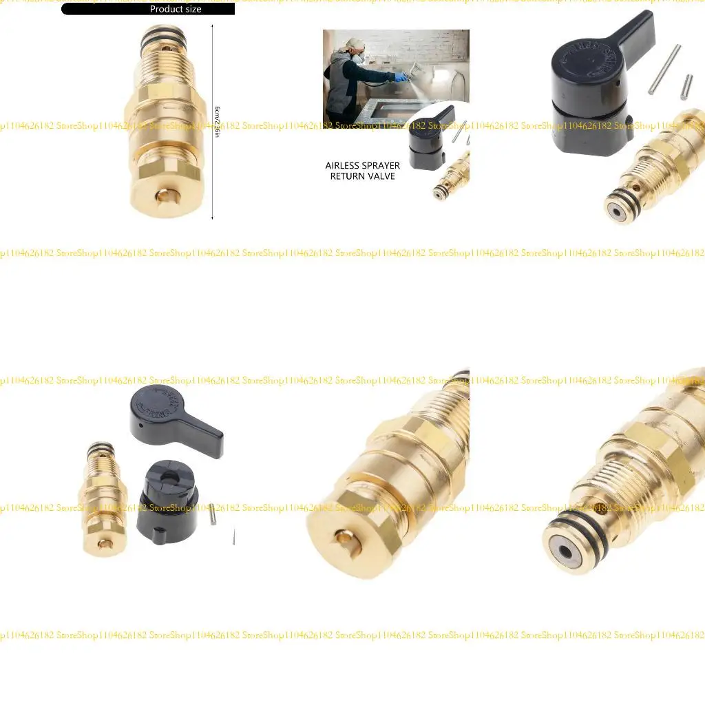 

Q2Q4 Reliable Sprayer Valves Drain Valves Wear Resistant Sprayer Valves Washer Accessories Suitable For Paint Sprayer