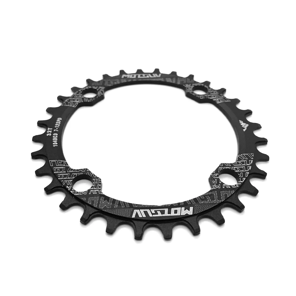 104BCD 32T Chainring,Narrow Wide chain ring MTB Mountain bike bicycle 104BCD 32T 34T 36T 38T crankset Tooth plate Parts