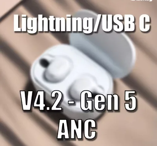 Danny ANC 2025 НОВЫЙ кабель C-типа pro 2 и pro 4, беспроводные Bluetooth-наушники с активным шумоподавлением, игровая гарнитура Handfree Danny ANC 2025 НОВЫЙ кабель C-типа pro 2 и pro 4, беспроводные Bluetooth-наушники с активным шумоподавлением, игровая гарнитура Handfree