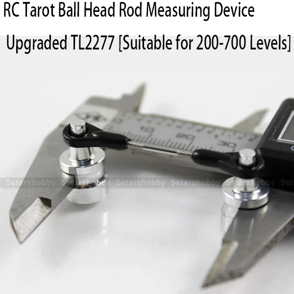RC Tarot Ball Head Rod Measuring Device Upgraded TL2277 [Suitable for 200-700 Levels]