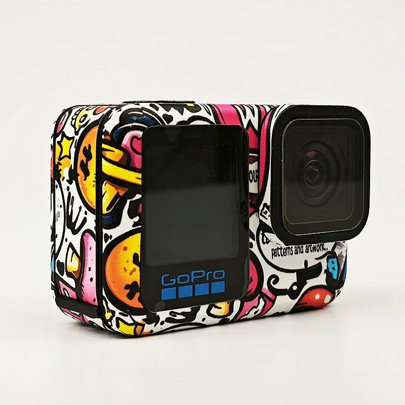 Premium Colorful Decals for GoPro 13 - Easy - to - Remove, Quality Camera Cover Film Stickers