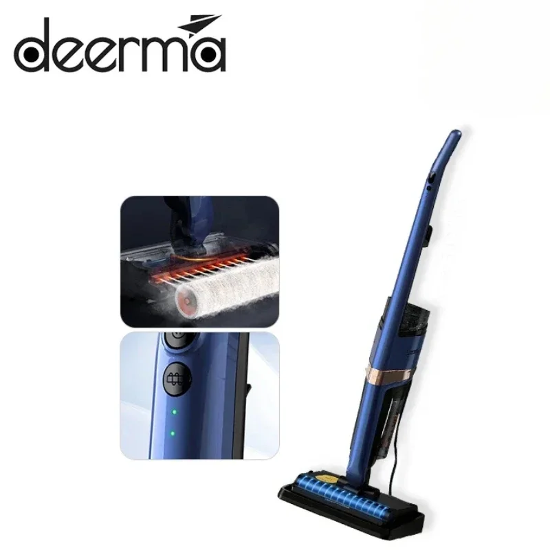 Deerma Steam Floor Scrubber X30 Household Double Roller Brush Fully Automatic Cleaning, Vacuuming, and Mopping Integrated System