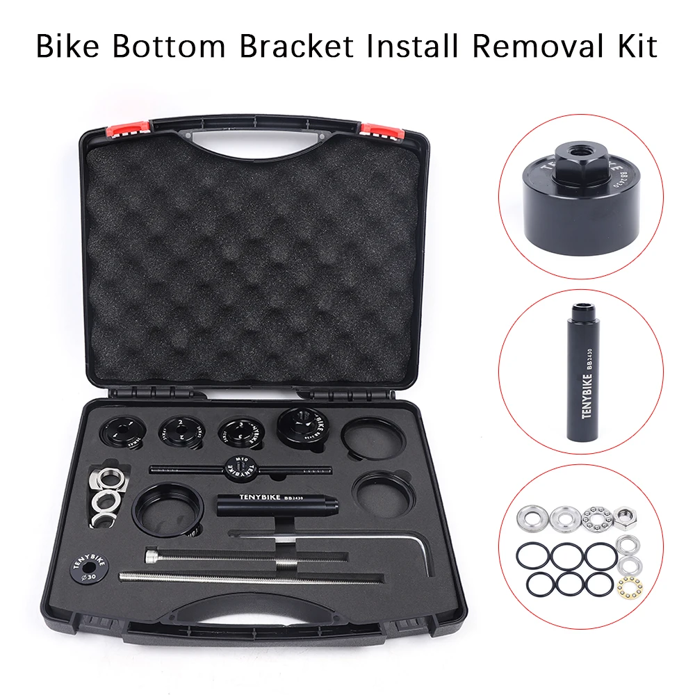 Bike Bottom Bracket Install Removal Kit Professional Bicycle BB Bearing Press Tool Bicycle Bottom Bracket Installation Removal