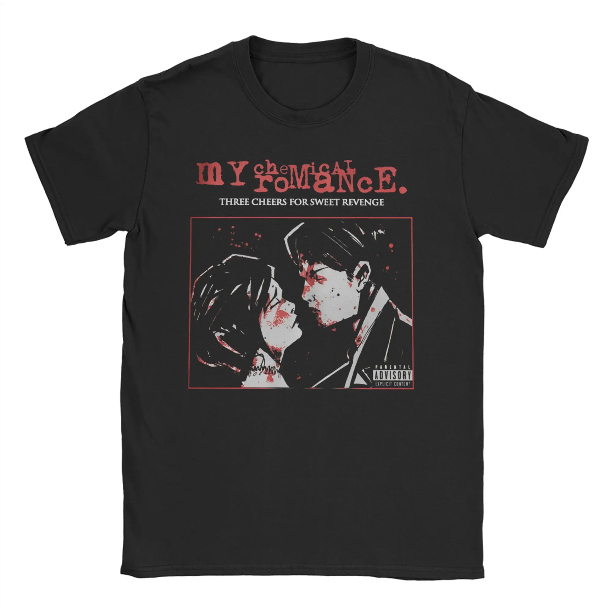 

Men Women's MY CHEMICAL ROMANCE T Shirt Mcr Black Parade 90s 100% Cotton Tops Amazing Short Sleeve Tee Shirt Printing T-Shirts