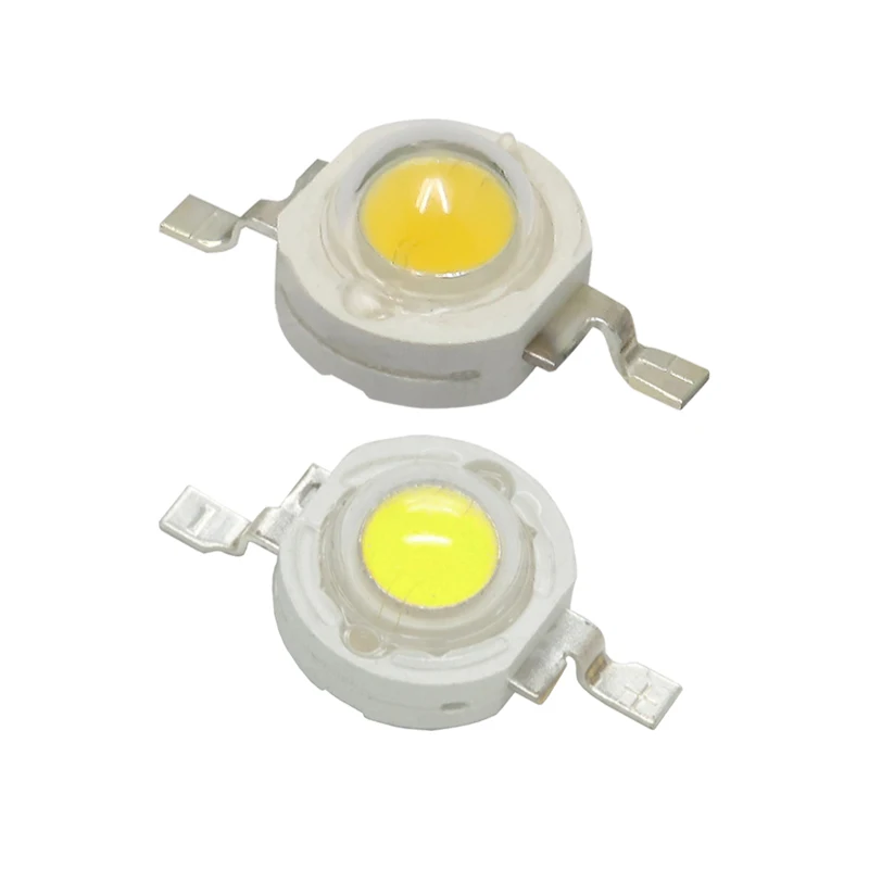 10PCS/LOT led 1W 100-120LM LED Bulb IC SMD Lamp Light Daylight white/warm white  High Power 1W LED Lamp bead