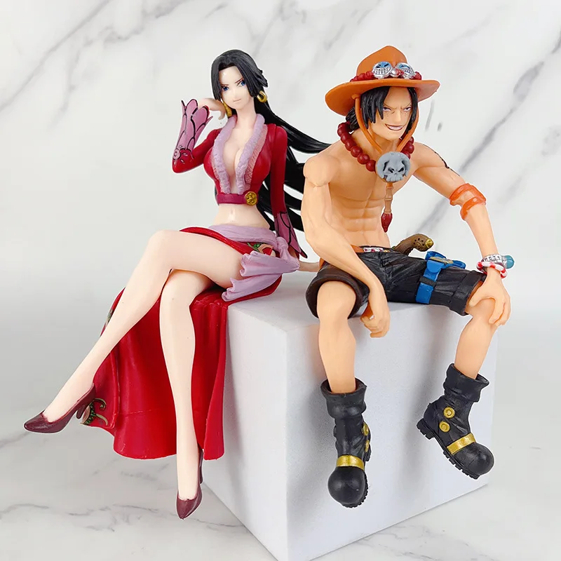 تمثال الرسوم المتحركة قطعة واحدة - Ace، Empress، Vanessa، Nami، Luffy، مجموعة أزياء Pretty Girl Inn