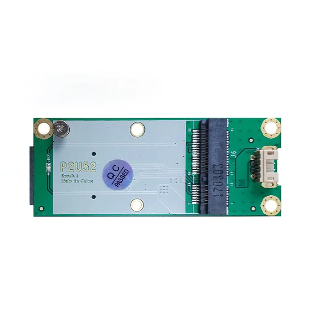 Макетная плата 4G LTE, промышленный мини-адаптер PCIe-USB со слотом для SIM-карты P2U52 для беспроводного Wi-Fi модуля WWAN/LTE 3G/4G