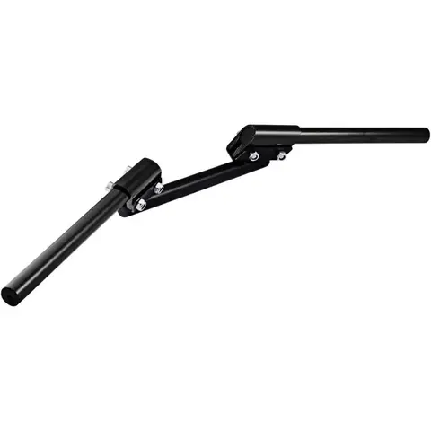 Justerbart motorcykelstyre 22 mm 7 8 för sportmotorcyklar och cruisers kompatibelt med Suzuki- och Kawasaki-modeller hållbart svart 8 best sales motorcykelstång - №5