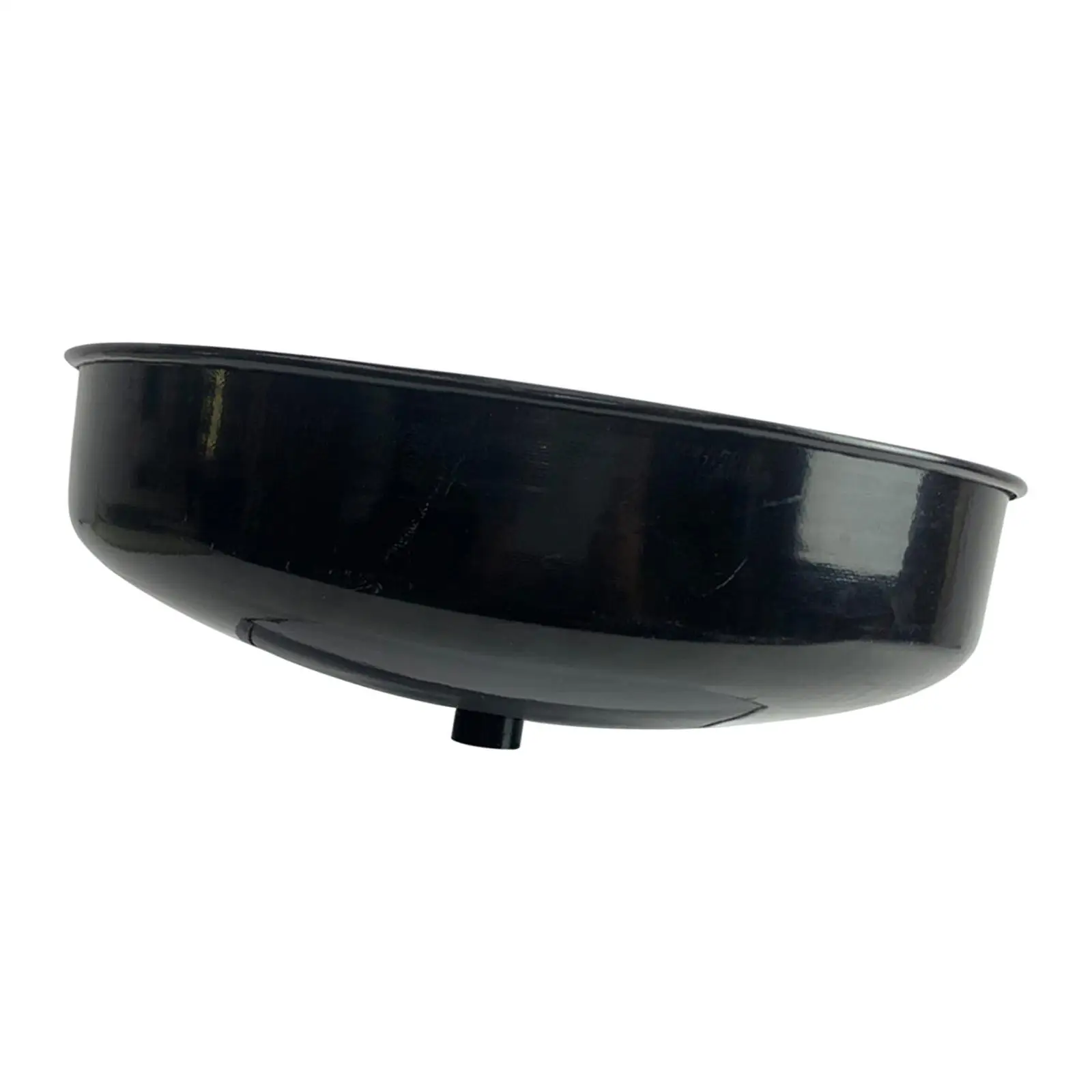 Oil Drain Pan Anti Splash Garage Tool Repairing Portable Avoids Spill Multifunction Maintenance Container Oil Catch Pan