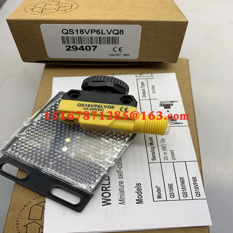 Saklar sensor fotoelektrik baru QS18VP6LAFQ QS18VN6LAFQ