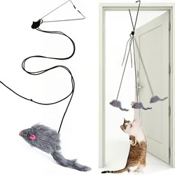 Door Hanging Cat Toy Stress Relieve Living OmDoor Hanging Toy for Living Room Hanging Kitten