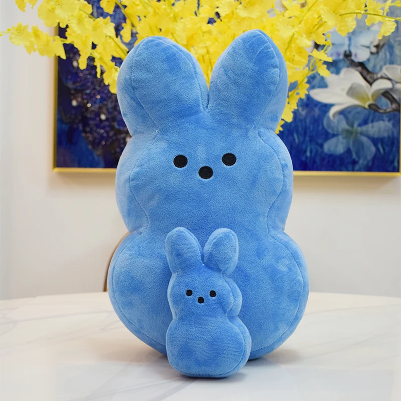 50cm 15cm Peeps Plush bunny rabbit peep Easter Toys Simulation Stuffed Animal Doll for Kids Children Soft Pillow Gifts girl toy