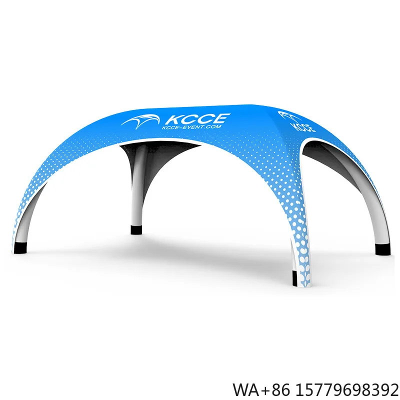 Inflatable Double-layer Four-season Waterproof Tent Outdoor Large Marketing Activities Free Build Quick Opening Sunshade Tent
