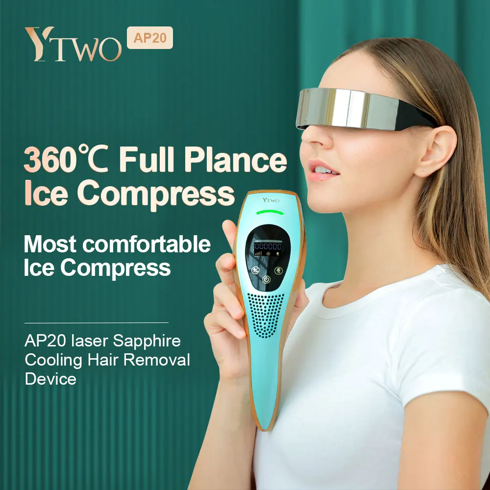 إزالة الشعر بالليزر للنساء، مزيل الشعر الدائم غير المؤلم، آلة إزالة الشعر بالليزر IPL، ومضات غير محدودة لجسم الوجه