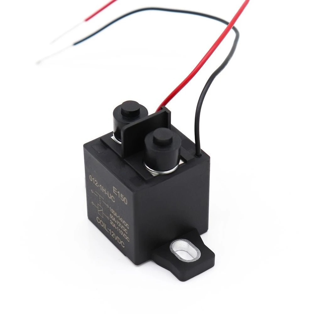 150A قوس مغناطيسي قوي إطفاء السيارات تيار مستمر الجهد العالي التتابع الكهرومغناطيسي DC12V24V48V72V تحميل المحرك 150A قواطع