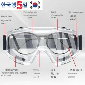방진 방풍 고글, 김서림 방지 투명 라이딩 스키 스포츠 안경