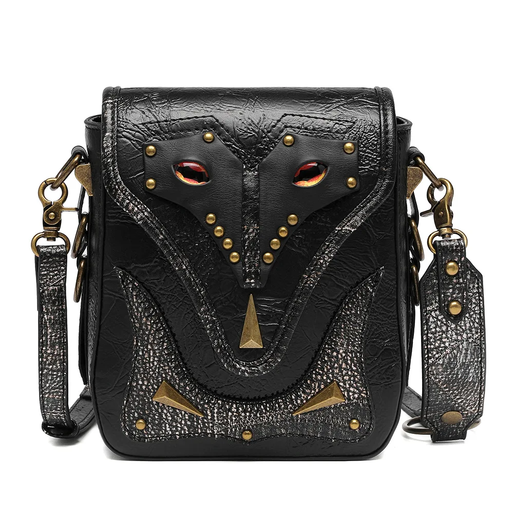 Steam Punk Women's bag retro messenger bag small square bag shoulder bag Gothic handbag wallet Crossbody bag sacoches bolsa