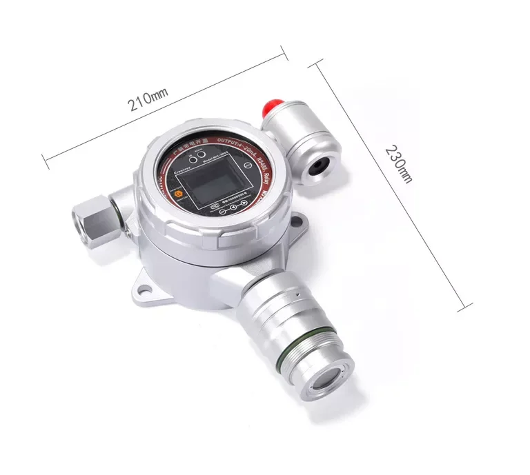 China Factory best price fixed Online MIC500 Wall Mounted Single Gas Detector Ammonia gas detector 0-100 PPM Used in Farm